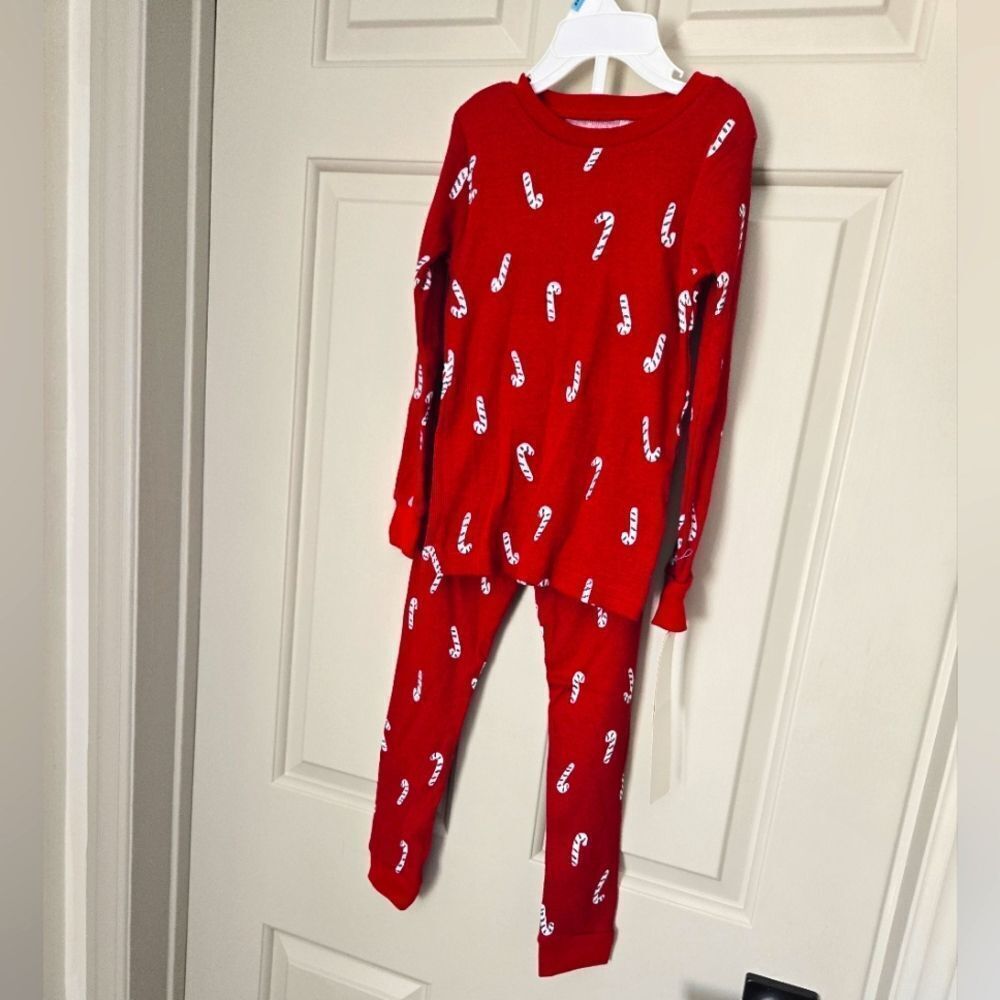 New Target Wondershop Candy Cane Pajamas Size 5